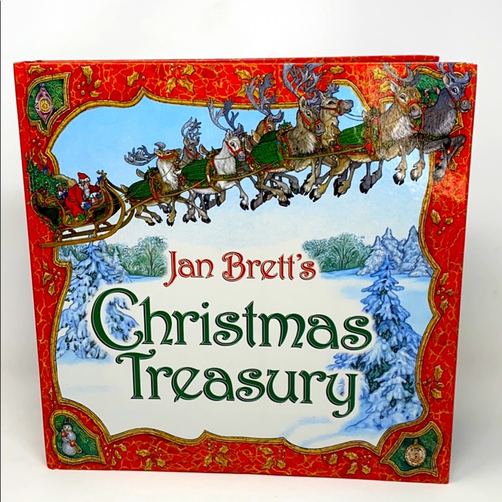 Jan Bretts Christmas Treasury Childrens storybook